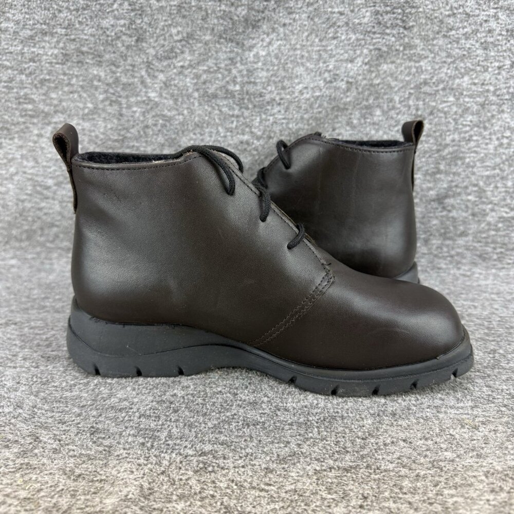 ✅Womens 7.5M Wanderlust Sudbury Chukka Boots Waterproof Brown Aqua Canada Insole - Picture 12 of 13